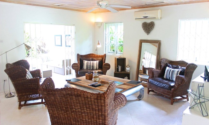 Porters Villa | Stylish West Coast Villa with Beach Club Membership Tennis Court and Pool