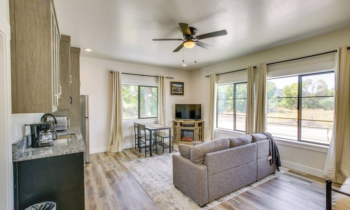 Preston Apartment | 'Sugar Creek Apartment' on Cub River: Shared Yard!