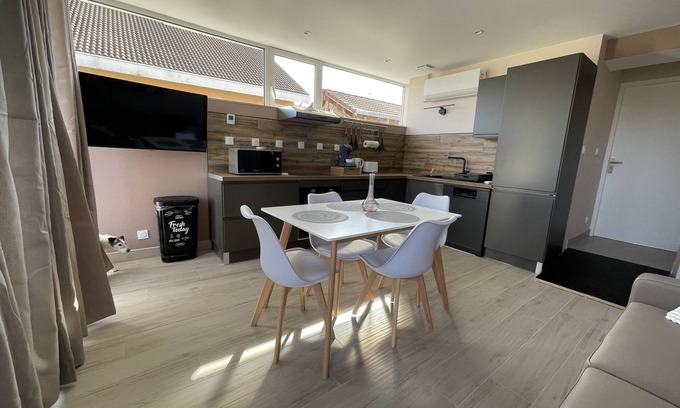 Varces-Allieres-et-Risset Apartment | Suite Privative au Pied des Montagnes Isere