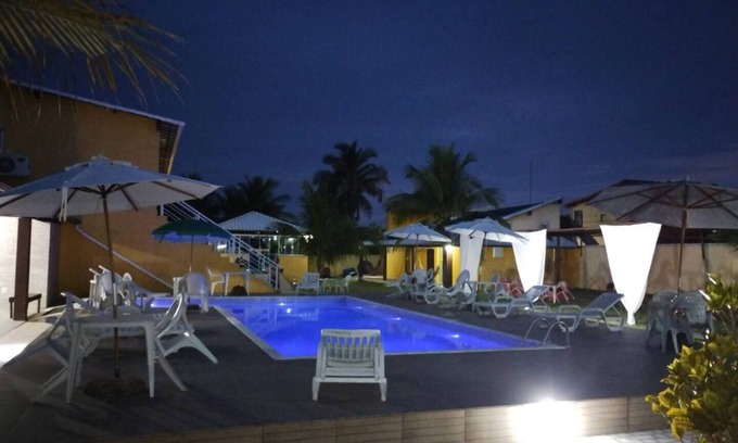 Barra Nova Apartment | Suite with queen bed, air conditioning and balcony