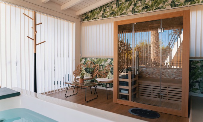 Porto Empedocle Villa | Suite with SPA access in villa with pool