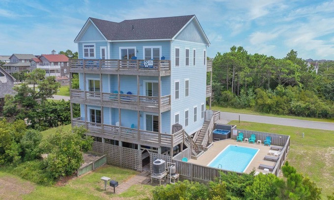 Palisade Acres House | SUMMER SAVINGS - Dog Friendly Oceanview Home w/Pool, Hot Tub, Elevator, Game Rm