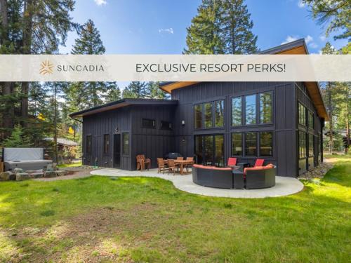 Roslyn House | Suncadia Single Story 4 Bdrm Home with Hot Tub