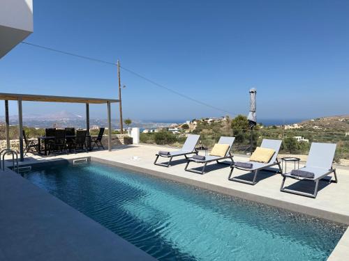 Megala Chorafia Villa | Sunrise Village Aptera Private Pool Villa