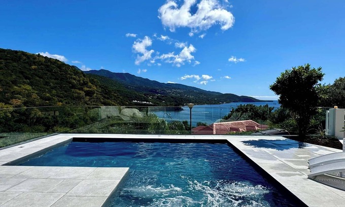 Malendure Villa | Sunset Beach Villa - 5-star Creole villa with pool and sea view