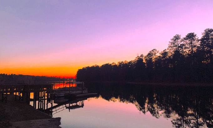 Prosperity House | Sunset Gem private dock & boat ramp on Lake Murray