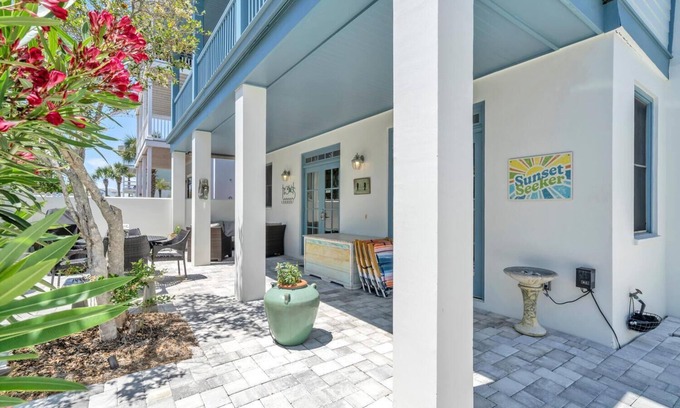 Rosemary Beach House | Sunset Seeker-Gulf Side 30A Villa w/Community Pool,Pet Friendly!
