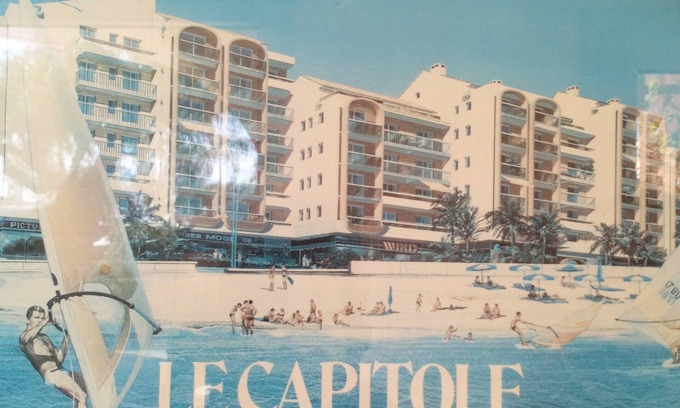 Frejus Port Apartment | Superb apartment, 40 m², great sea view, facing the beaches