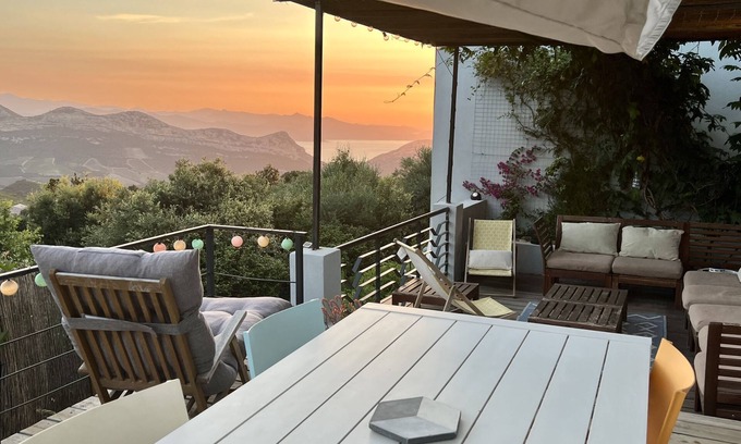 Barbaggio Apartment | Superbe vue sur Saint Florent Entre mer et Montagne