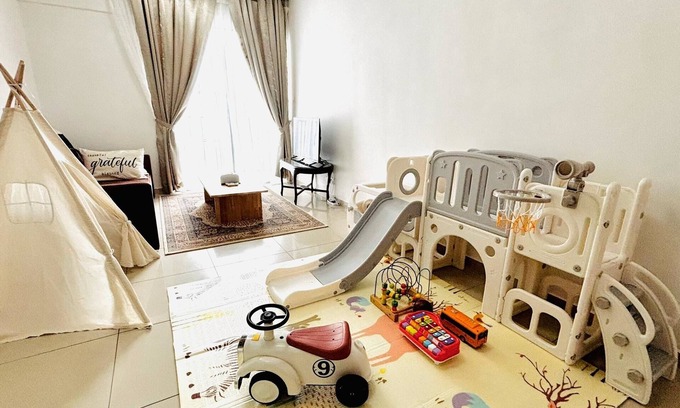 Seksyen 7 Apartment | Supercozy kids-theme #4 Walk to i-City Park & Mall