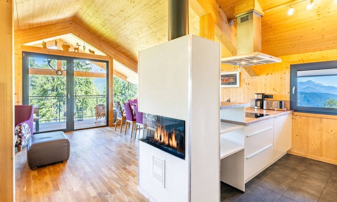 Pichl-Preunegg House | Superior Chalet # 04 with sauna & whirlpool inside