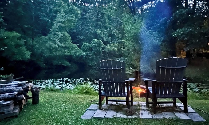 Camptown House | Surrounded by nature, The Lodge, family friendly home for creating memories!