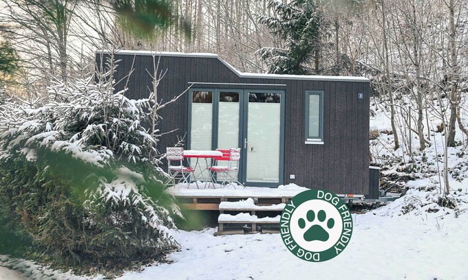 Osterode am Harz House | Sustainable vacation with a dog at the Green Tiny House Nature 8 in Osterode am Harz