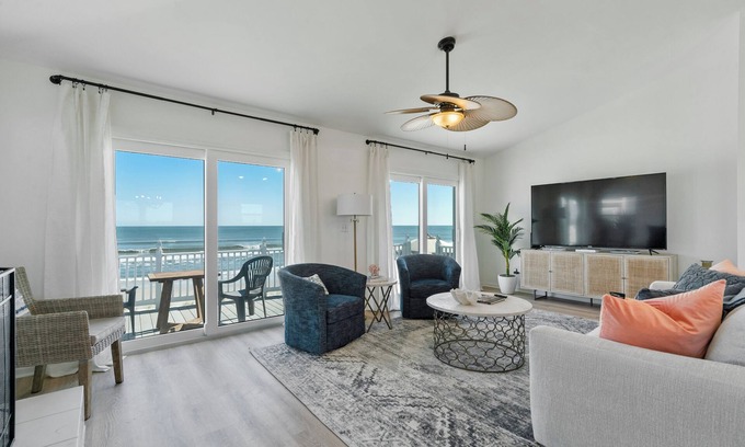 Vilano Beach House | "Swan Ocean" Beach House on Vilano Beach