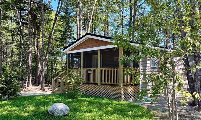 Town Hill Cottage | Swans Chalet -Tranquil forest cottage near Acadia!