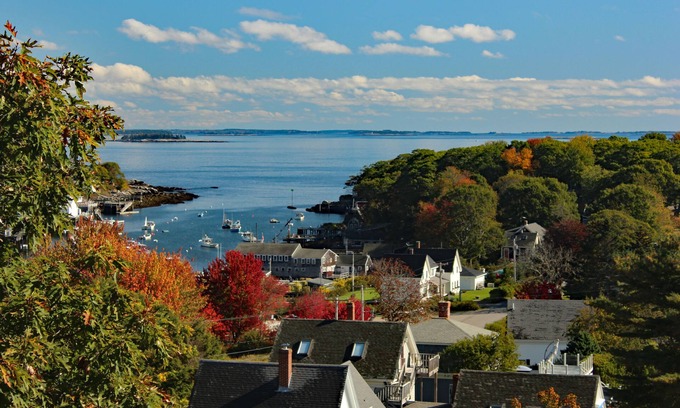 New Harbor House | SYLVAN The Moorings, ocean views, close to Pemaquid beach!