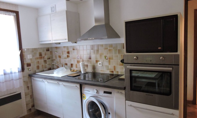 Guillestre Apartment | T2 on the ground floor of our Villa,