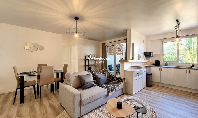 Sainte-Clotilde Centre Apartment | T2 – Valériane* - 45 m² - Sainte-Clotilde