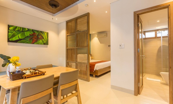 An Hai Đong House | Tam House Deluxe Studio with Pool, Kitchen and Breakfast