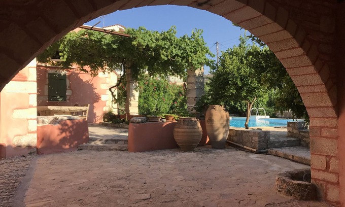 Gavalochori Villa | Tastefully renovated Cretan traditional house with private pool