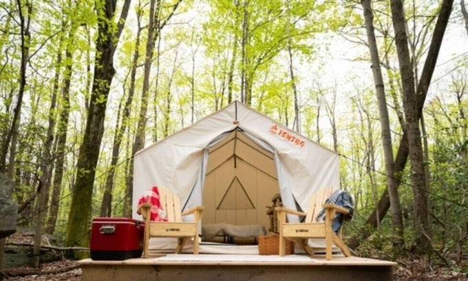 Burbank RV Rental | Tentrr State Park Site - Nebraska Ponca State Park – River Vista H – Single Ca