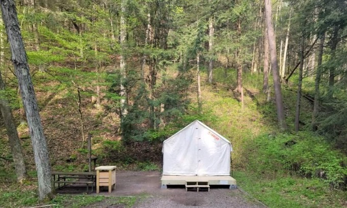 Swanton RV Rental | Tentrr State Park Site - Big Run State Park - Site C