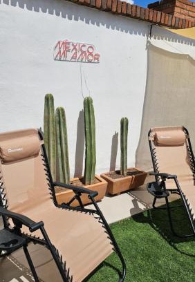Chihuahua House | Terraza y Jacuzzi con vista increíble