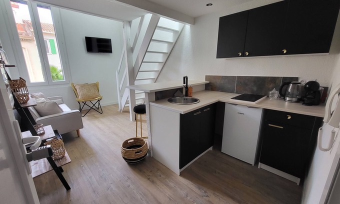 Saint-Martin Apartment | Terre T2 Neuf Clim Netflix Cosy Centre Ville Gare