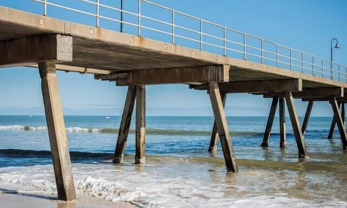 Glenelg South Apartment | The Beach Pad Breezy Bohemian Oceanfront Oasis