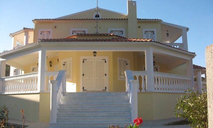 Peroulades Villa | The Bennett Estate, 65 Sq. M unit in a luxurious Villa, in Sidari Accommodates 3