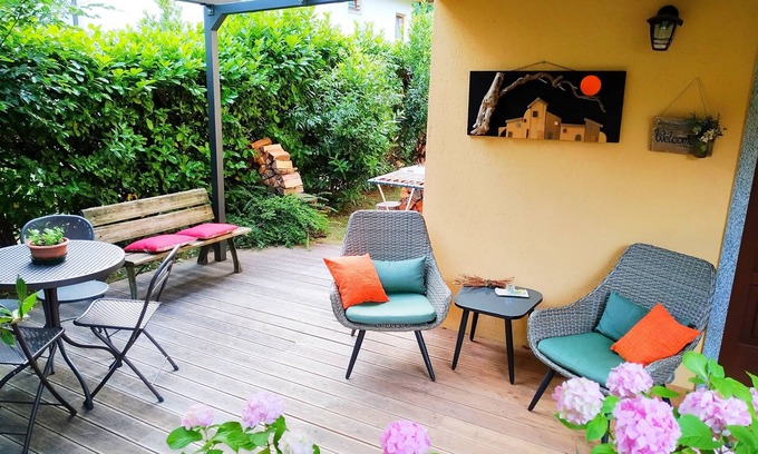 Vezzano Apartment | The birches. The pretty mini apartment with garden.