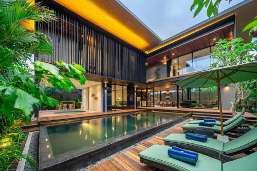 Dyanapura Villa | The Continental Modern Luxury 4 BR Villa in Seminyak Central
