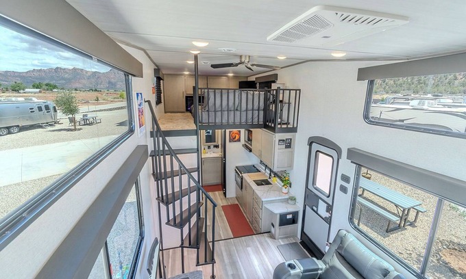 Apple Valley House | The Coyote Moon Tiny Home Destination Trailer Near Zion National Park