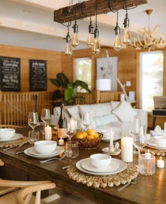 Novar House | The Fox Lakefront Cottage with PrivateBeach and Sauna