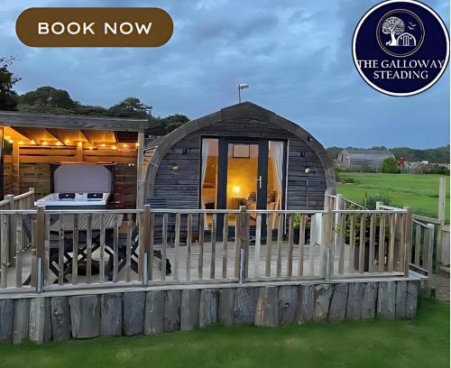 Newton Stewart Apartment | The Galloway Steading- The Bee Hive Couples Retreat with Hot Tub and Fire Pit