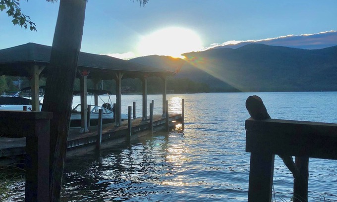 Huletts Landing House | The Goldey House with Private Lake Front Patio