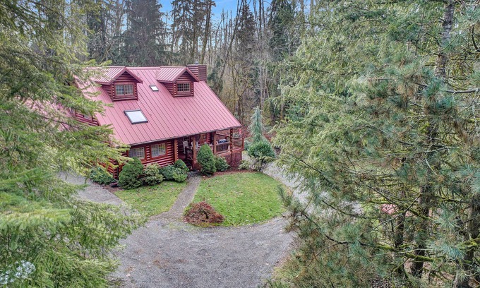 Snohomish Cabin | 🍯The Honey Bear Cabin In The Woods w/hot tub🌲🐻