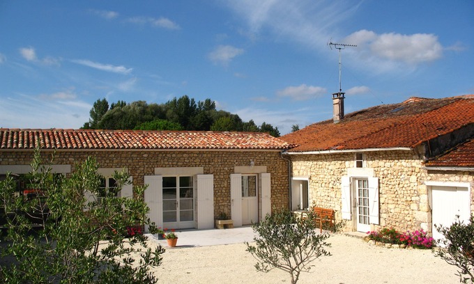 Meursac House | The House Is Situated In The Countryside Amongst Sunflower Fields and Vineyards