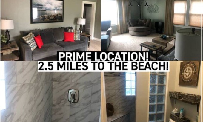 Lakeside House | The Lakeside Experience - Less than 2 miles from Beach and social district