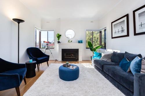 Middle Park Apartment | 'The Lighthouse' Character-filled Abode near Beach