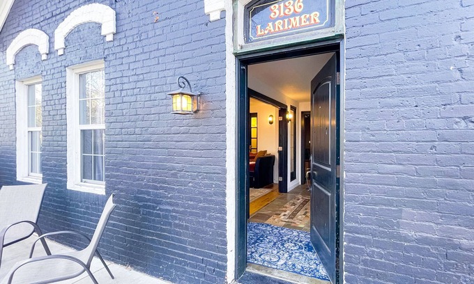 Curtis Park House | The Little Black House - in the heart of RiNo!