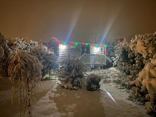 Newark upon Trent Cabin | The Little John Petite Cosy Log Cabin - Sleeps 2, great for romantic breaks, couples, single guests, near Sherwood Forest at Fairview Farm, Nottingham set in 88 acres
