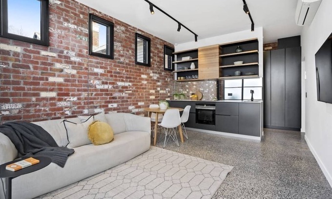 Geelong West Apartment | The Pix: Industrial chic at its best, Geelong West