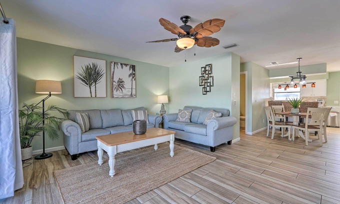 Holiday Beach House | ‘The Sage’ PCB Family Getaway - Walk to Beach!