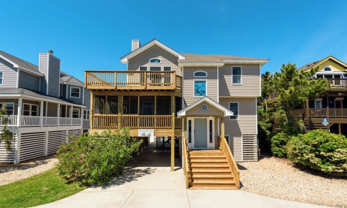 Ocean Sands House | The Salty Seahorses | 1,390 ft to the beach | Private Pool, Hot Tub, and Dog Friendly