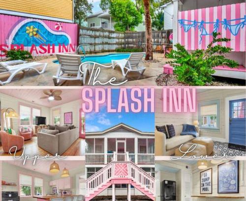 Savannah Beach Apartment | The Splash Inn Estate 4 BDR Home w Heated Pool