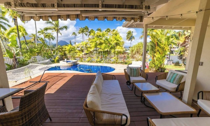 Keolu Hills House | The SunWalk Villa: Stunning 3BR