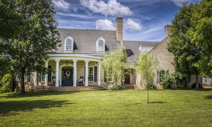 Drakes Branch House | The White House; located at the foothills of the Shenandoah Valley.