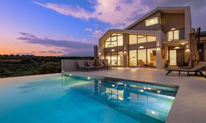 Stalos Villa | Theofilos Villa | Theo Luxury Villas With Sea View