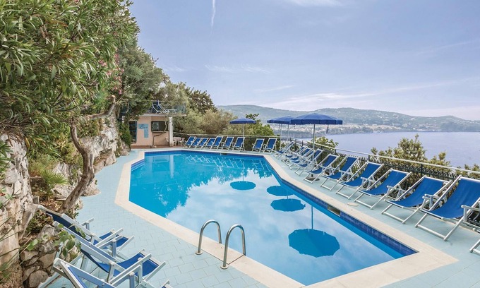 Monte Chiaro Apartment | These bungalows are located in a vacation home complex directly above the sea, with panoramic views